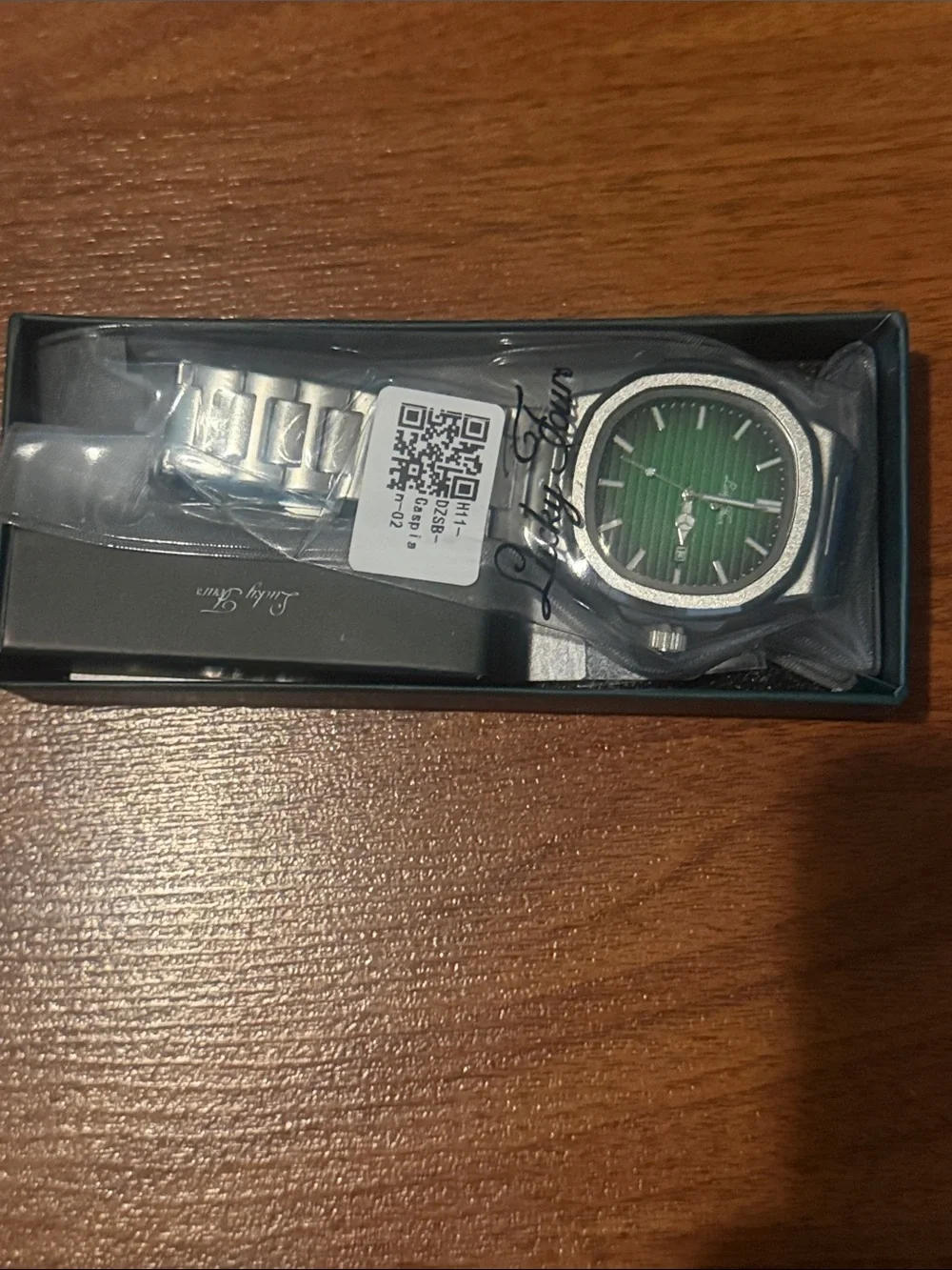 Lucky fours Emerald Caspian watch